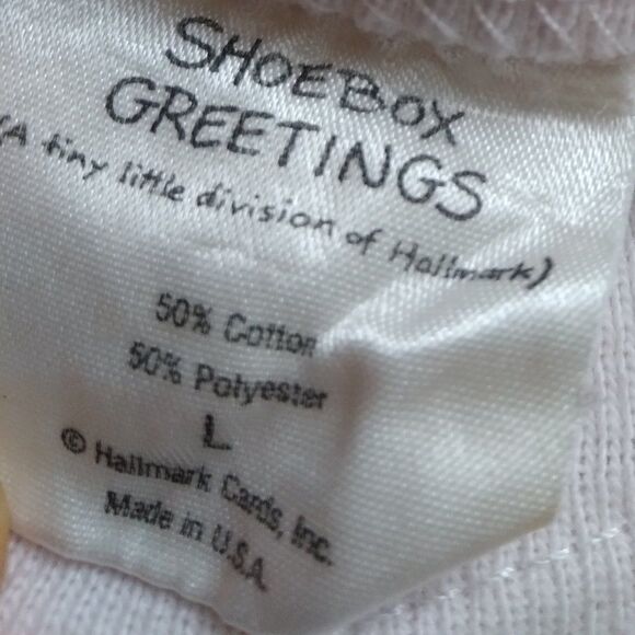 Vintage Shoebox Greetings Cow Bull Joke Parody T-Shirt - Picture 6 of 9